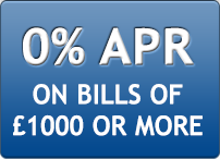 0% APR on bills of £1000 or more
